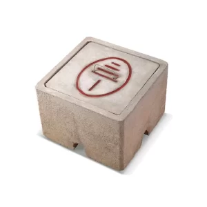 Caja de registro de concreto